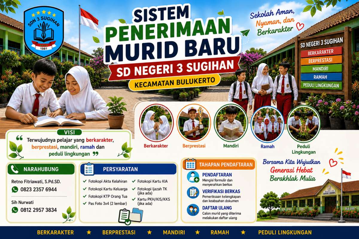 Penerimaan Peserta Didik Baru Tahun Ajaran 2026/2027