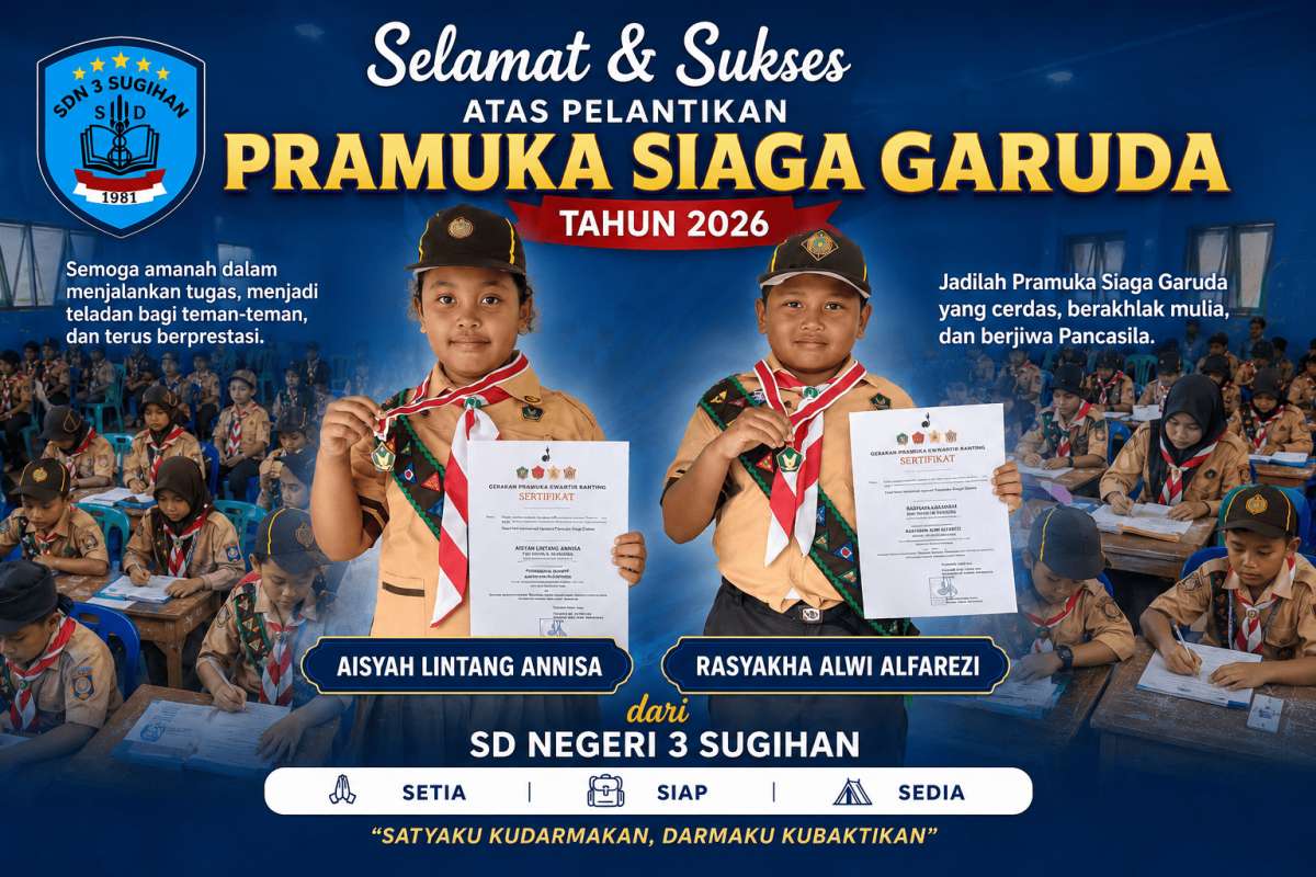 Selamat dan Sukses Pelantikan Siaga Garuda Tahun 2026