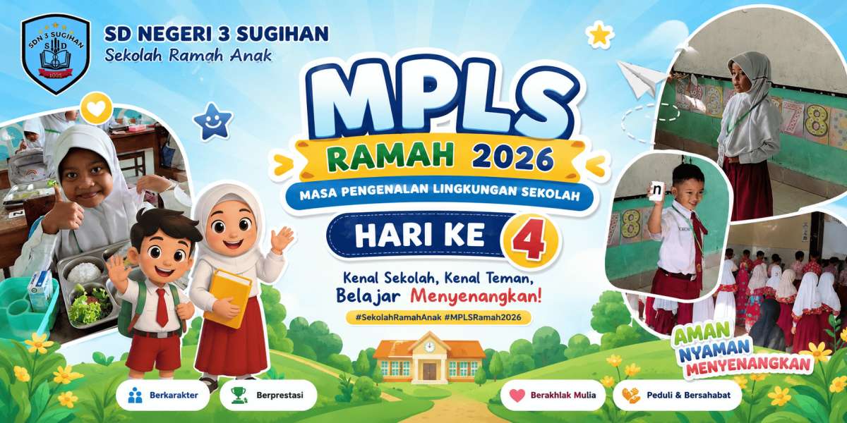MPLS Ramah Hari Keempat SD Negeri 3 Sugihan: Menanamkan Karakter Religius dan Pola Hidup Sehat Sejak Dini